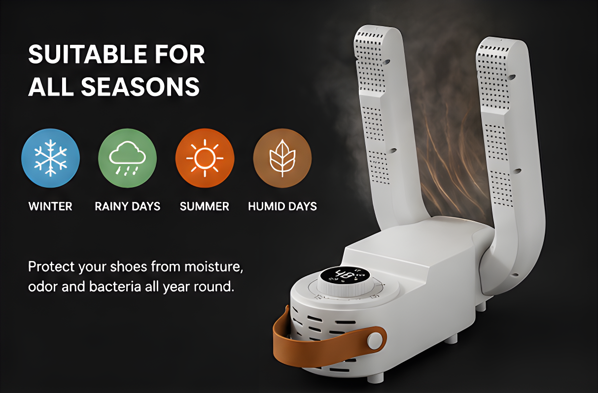 Electric Shoe Dryer & Warmer with UV Sterilization