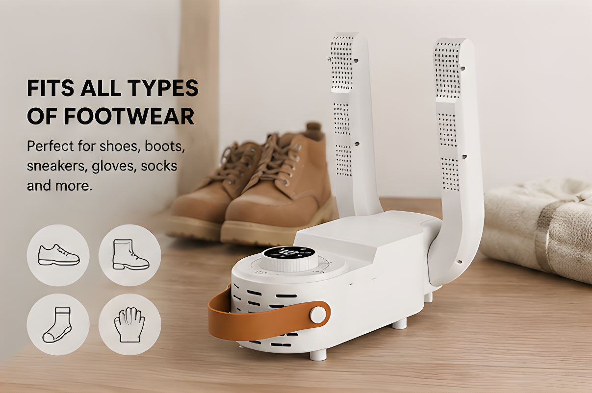 Electric Shoe Dryer & Warmer with UV Sterilization