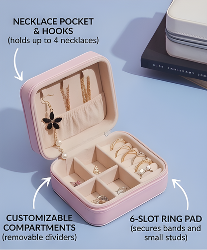 JewelNest Elegant Jewellery Organizer Box