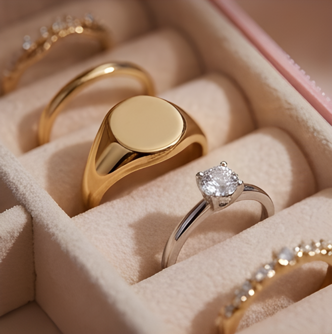 JewelNest Elegant Jewellery Organizer Box