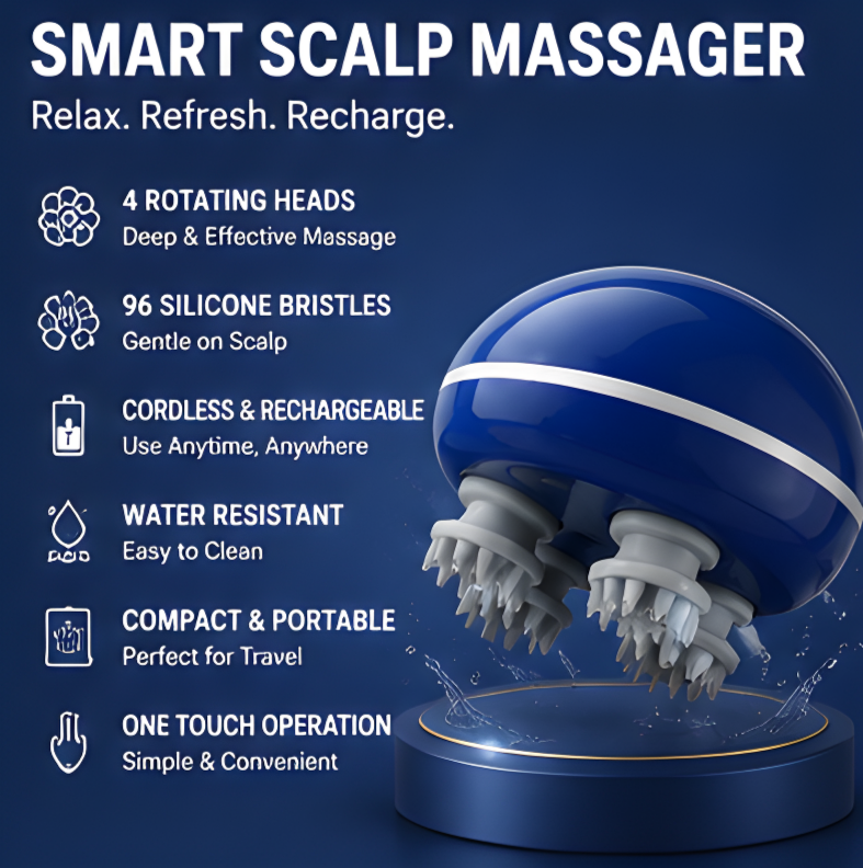 Smart Scalp Massager