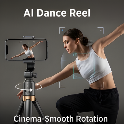Q13 Smart Tracking Tripod | Auto Face Tracking Selfie Stick with 360° Rotation