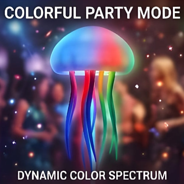 AquaGlow Rechargeable Jellyfish Mood Lamp