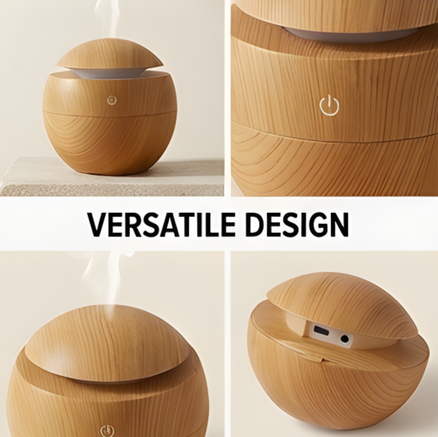 AromaGlow Ultrasonic Essential Oil Diffuser