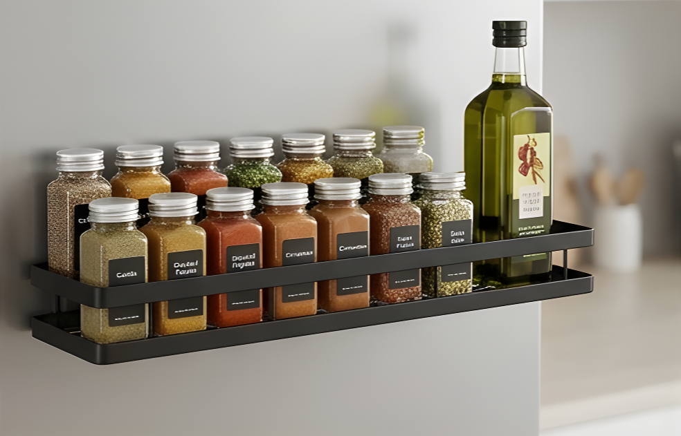 SpiceMag Magnetic Fridge Kitchen Organizer