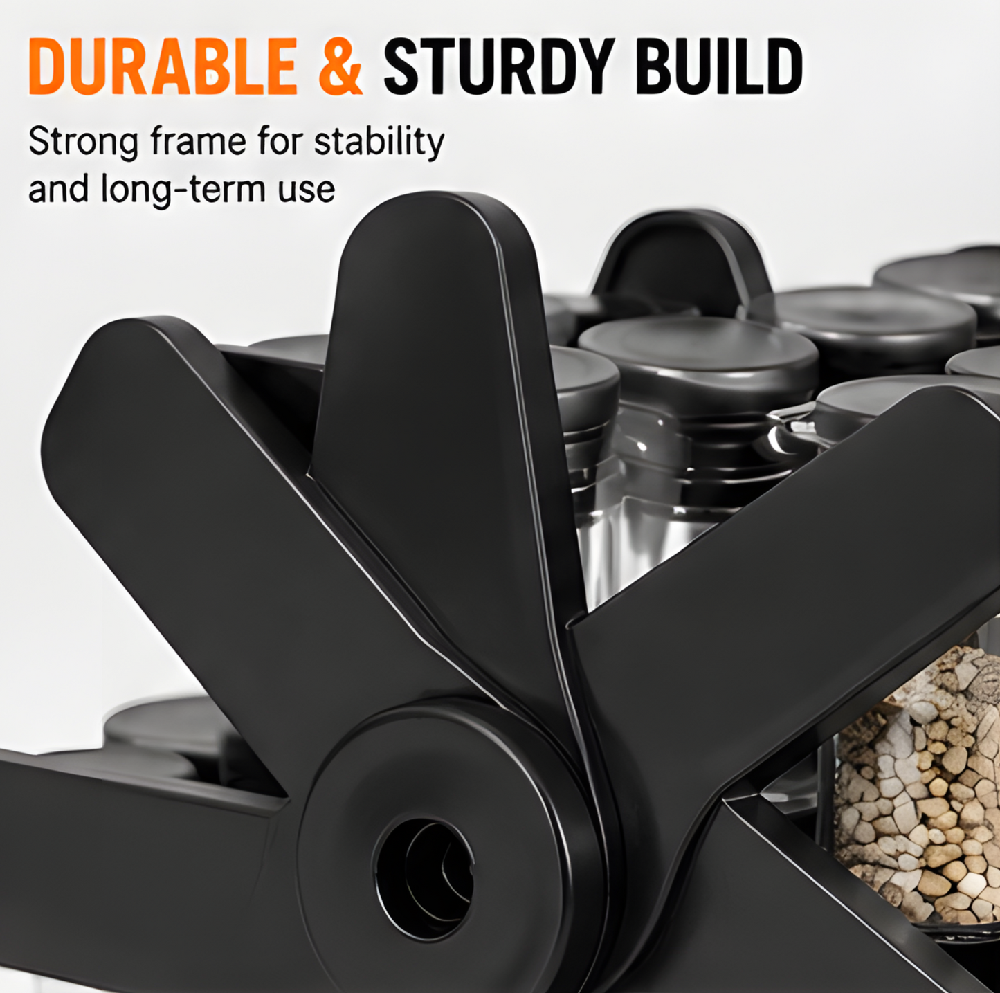 SpiceSpin 18-Jar Rotating Spice Organizer
