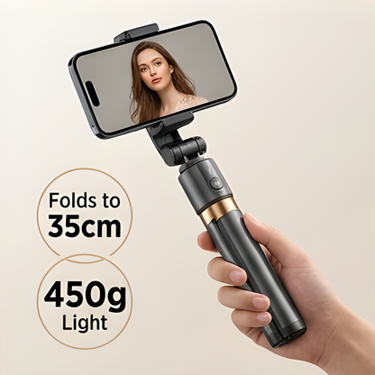 Q13 Smart Tracking Tripod | Auto Face Tracking Selfie Stick with 360° Rotation