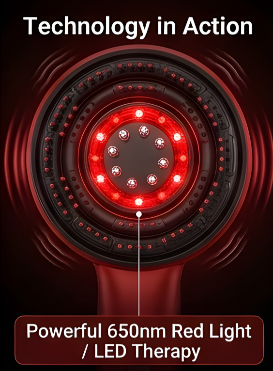 RootRevive 3-in-1 Red Light Scalp Massager
