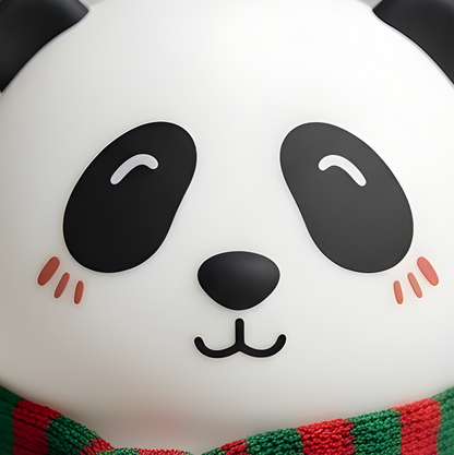 Fluffy Panda Lamp