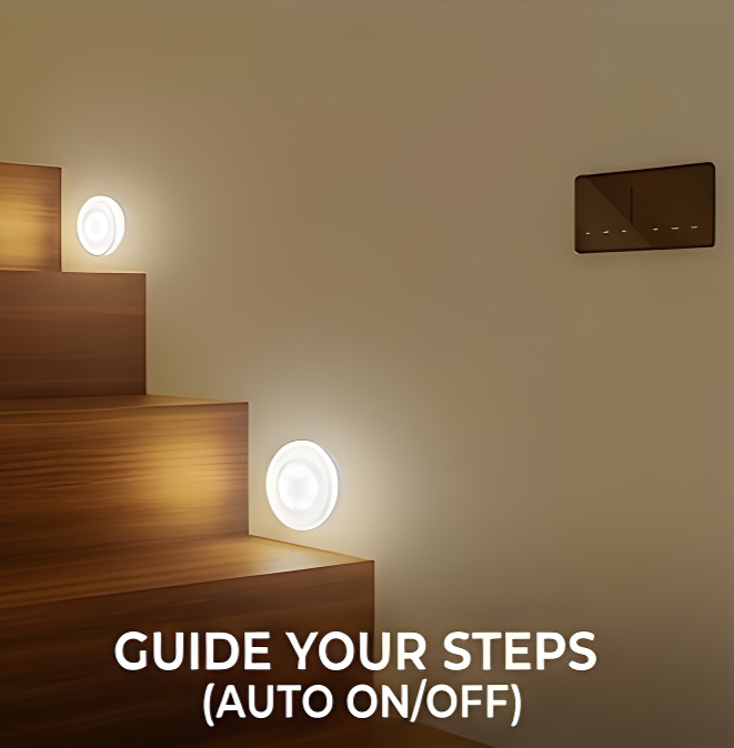 GlowSense Rechargeable Motion Sensor LED Light